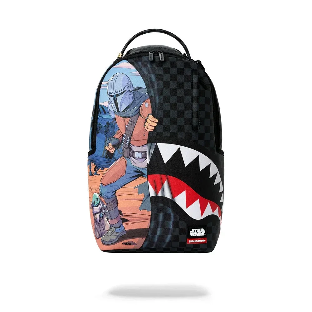 Sprayground Star Wars Mando Grogu Get To The Ship Backpack Unisex Multi SPR366